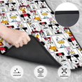 thumbnail image 3 of Cartoon Mickey Mouse And Minnie Mouse Car Floor Mats Universal Floor Mats for Cars Front Rear Car Foot Mats Cute Anime Pattern Car Accessories for Trucks, 3 of 5
