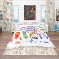 thumbnail image 2 of Designart 'Indian Dream Catcher' Southwestern Duvet Cover Set, 2 of 4