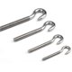 thumbnail image 4 of Gancho M8 304 Tornillos de anillo de acero inoxidable Tornillos de anillo con un gancho de tornillo redondo, 4 of 4