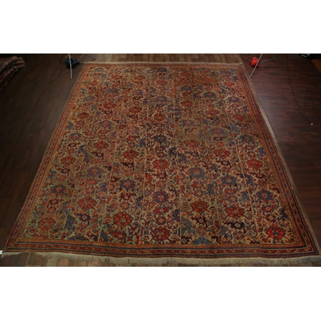 Rugsource Antique 14x16 Oushak Fl Hand Knotted Turkish Rugsource Antique 14x16 Oushak Fl Hand Knotted Turkish Oriental Area Rug For Living Room