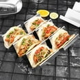 thumbnail image 3 of Taco Holder Stand for Kitchen & Restaurants, Metal Tortilla Rack for Dishwasher Safe & Oven Use, Foldable Taco Shell Stand for Party & Taco Tuesday, 3 of 6