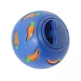 thumbnail image 1 of Bola de golosina,Juguete dispensador de comida para conejos,juguete interactivo,Comedero lento para mascotas,juguete alimentador de conejitos,juguete para conejos,Bola de entrenamiento para, 1 of 4