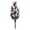 A, variant on Artificial Norfolk Pine Christmas Tree Stake Pick, Faux Evergreen Pine Sprig Ground Insert Stake, Waterproof Outdoor Lawn, Yard, Grave, Cemetery Pathway Winter Holiday Decor