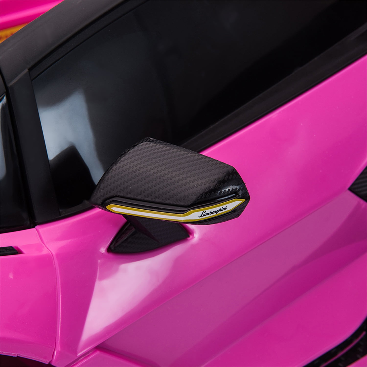 CIPACHO 42" Licensed Lamborghini SIAN, Kids Electric Ride On 12V Battery Powered Sports Car Toy with 2 Speeds, Parent Control, Sound System, Pink CIPACHO 42" Licensed Lamborghini SIAN, Kids Electric Ride On 12V Battery Powered Sports Car Toy with 2 Speeds, Parent Control, Sound System, Pink
