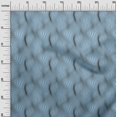 thumbnail image 3 of oneOone Polyester Spandex Grayish Blue Fabric Moire Craft Projects Decor Fabric Printed By The Yard 56 Inch Wide, 3 of 4