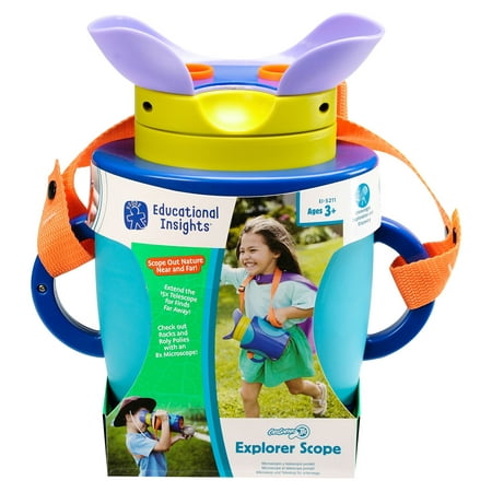 UPC: 0086002052117 | Educational Insights 2-in-1 Microscope & Telescope Preschool STEM Toy Ages 3+ GeoSafari Jr. Explorer Scope