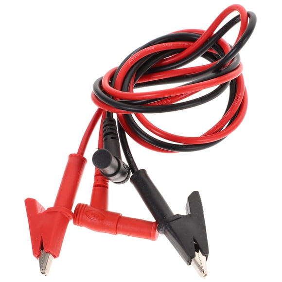 OULII 1Par Clips Para Multímetro Con Cables De Y Cubierta De Goma Para Reparación Y Pruebas Precisas