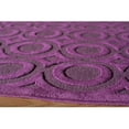 thumbnail image 2 of Area Rug in Aubergine (5 ft. 3 in. L x 3 ft. 3 in. W), 2 of 2