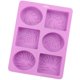 thumbnail image 1 of Molde de Silicona BRI Morado con Diseños de Hojas, 1 of 5
