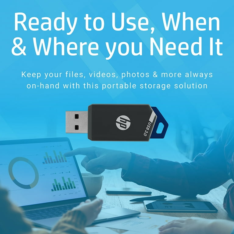 HP 256GB x900w USB 3.0 Flash Drive - Walmart.com