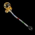 thumbnail image 4 of Abbracc Crystal Hanging Rainbow Beads Ball Pendant Prisms Yellow 21cm, 4 of 9