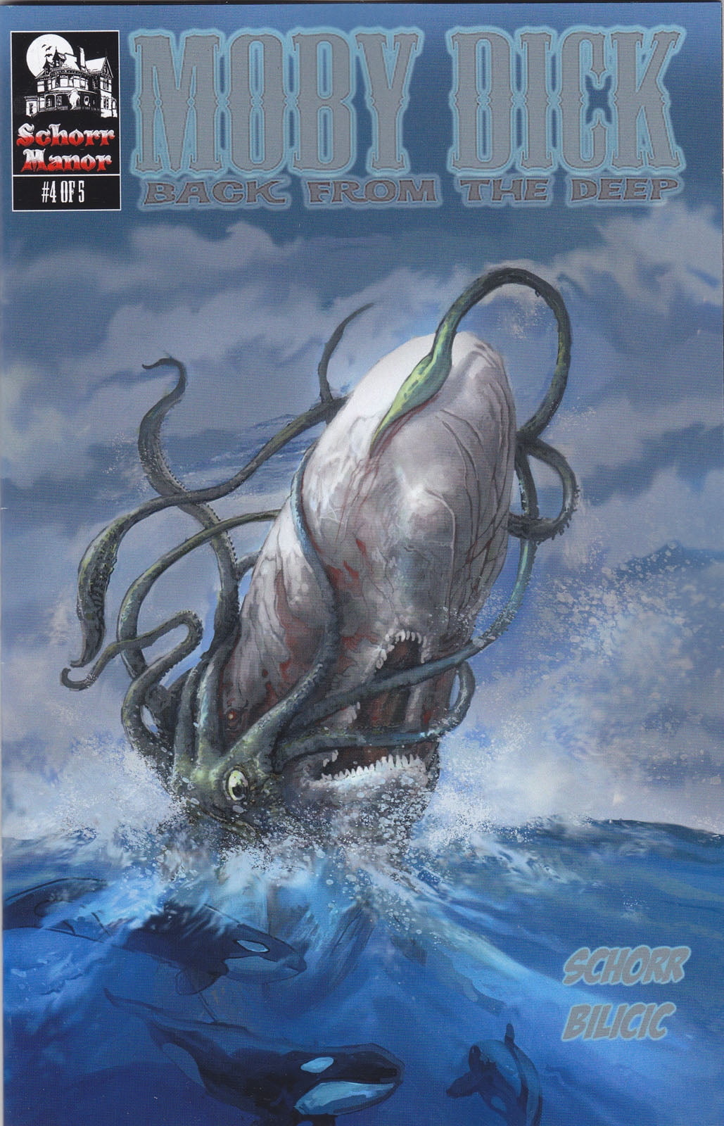 Moby Dick Back From the Deep 4 VF ; Matt Schorr Comic Book