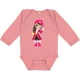 thumbnail image 3 of Inktastic Pirate Captain Girls Long Sleeve Baby Bodysuit, 3 of 5