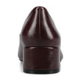 thumbnail image 4 of Journee Womens Saarii Slip On Block Heel Round Toe Pumps, Widths Available, 4 of 11