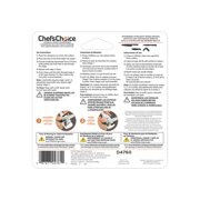 Chef'sChoice Model D4760 Compact 2-Stage Manual Knife Sharpener, in Orange (SH4764OR11)