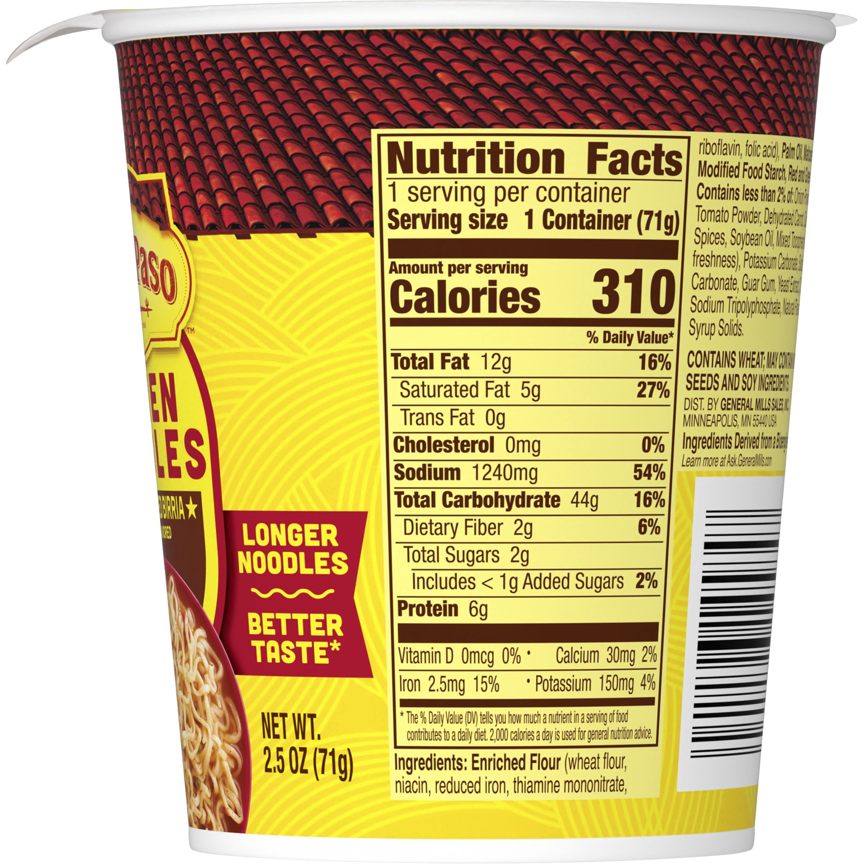Old El Paso Birria Ramen Noodles Cup