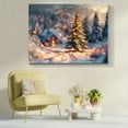 thumbnail image 3 of Denozer Large Christmas Wall Art - Santa Wall Art, Christmas Canvas, Winter Wall Art, Christmas Pictures, Christmas Poster - 18x12 inches, 3 of 8