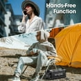 thumbnail image 6 of W-King 50W Bluetooth Speakers, IPX6 Waterproof, Deep Bass, 30H, TWS, Black, 6 of 7