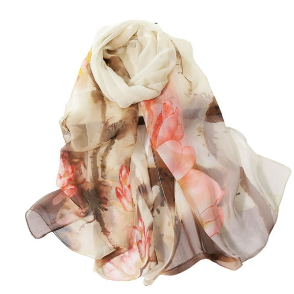 SWSMCLT Women's Long Scarf Summer Shawl Casual Lightweight Pashmina Fashion Fall Thin Spring Cozy Soft Elegant a Yellow One Size