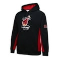 thumbnail image 2 of Men's Mitchell & Ness Black Miami Heat Hardwood Classics Team Origins Fleece Pullover Hoodie, 2 of 3
