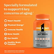 One A Day Multivitamin for Women 50 and Over, Women’s Vitamins for Bone Health, 65 Count