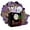 Camo-Purple, variant on Camouflage DIY Puzzle Lamp Kit Cord & LED Bulb Included Jigsaw Medium Light (makes 13" Globe lantern) Active