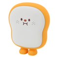 thumbnail image 4 of XYCCA Electric Hand Warmer Cute Toast USB Rechargeable Hand Warmer 6000mAh Power Bank for Home Office Pockmarked Face-081601, 4 of 5