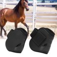thumbnail image 4 of Horse Tendon Boots, Protective High-quality PU Horse Boots Adjustable  For Riding Shock Absorbing For Leg Protection Black, 4 of 8