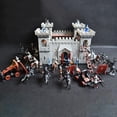 thumbnail image 1 of Kit de maquetas de Tookie, de juguete con castillo medieval, con caballeros y soldados, 1 of 9