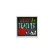 5 INCH "INFLUENCE OF A GOOD TEACHER" TABLETOP DÉCOR