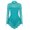 Teal, variant on Aislor Women's Girls Ballet Dance Dress Lace Long Sleeve Figure Ice Skating Dress Leotard Dancewear