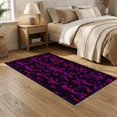 thumbnail image 2 of ODIKA 5'x7' Washable Area Rug Non-Slip, Chair-Friendly Optical Abstract Geometric Interlocking Hexagon Gamer Illusion for Dining Room, Under Table, Home Office, 2 of 7