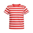 thumbnail image 1 of Camiseta Prebene Pugsley Addams para niños a rayas para Halloween, 1 of 6