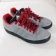 thumbnail image 3 of Ad-id-as Mens Size 8 Grey Red Athletic Shoes CLU600001 Sneakers Low Wear, 3 of 6
