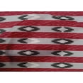 thumbnail image 4 of oneOone Cotton Cambric Fabric Stripe Ikat Decor Fabric Printed BTY 56 Inch Wide, 4 of 4