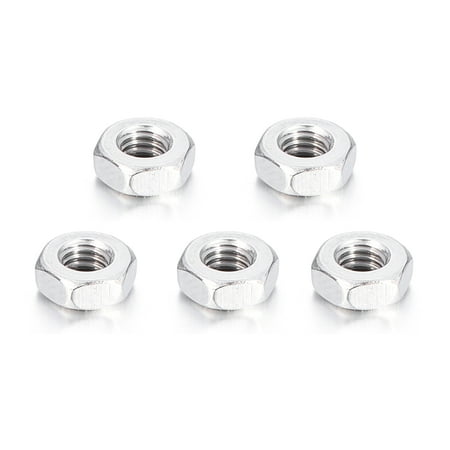 

Docooler 304 A2 DIN934 Stainless Steel Marine Grade Full Nuts Hex Nut