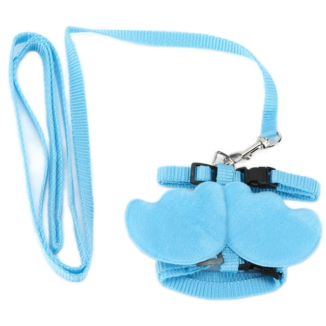 Ducks Leash Rope, Outside Walking Chicken Pet Harness Leash Set Chest Strap For Duck Blue M