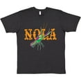 thumbnail image 3 of Inktastic Nola Mardi Gras Crayfish in Orange T-Shirt, 3 of 5
