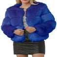 thumbnail image 1 of Vestes Courtes à Manches Longues pour Femmes avec Fausse Fourrure, 1 of 6