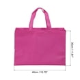 thumbnail image 2 of Uxcell 30x40cm Horizontal Style Non-Woven Reusable Gift Bag, Rose Red 10 Pack, 2 of 5