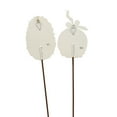 thumbnail image 4 of Round Top Collection Gallery Sugar Egg Stakes - Two Garden Stakes 24.75 Inch, Metal - Spring Blessings E22073, 4 of 4