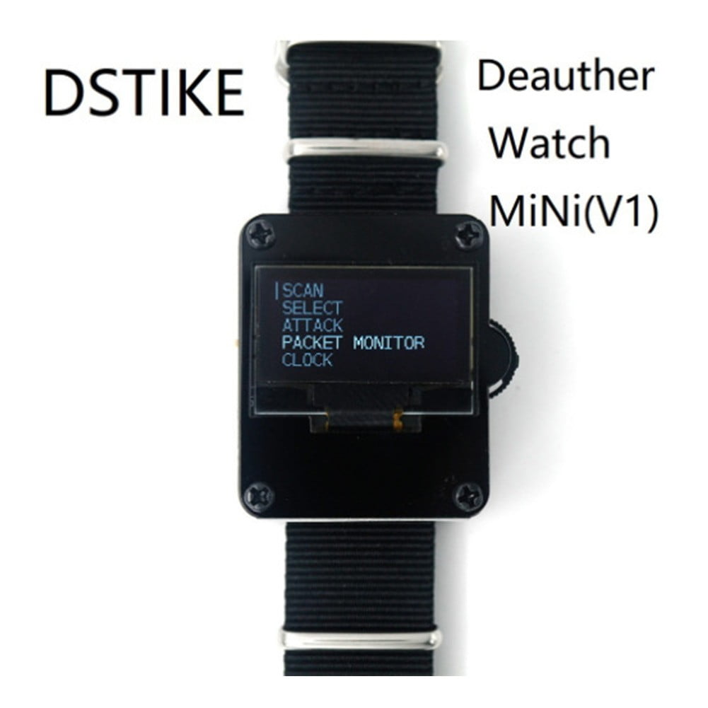 Dispositivos DSTIKE: Deauther Watch V1 ESP8266 + Deauther Mini