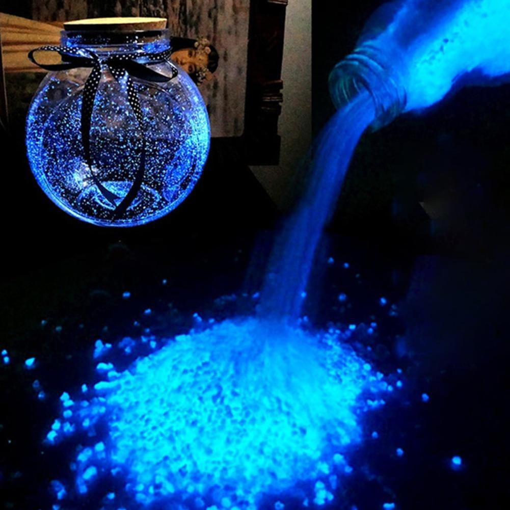 Luminous Aquarium Sand Glow In The Dark Sand Ornament Decorative Sand Fish Tank Decoration Stone Sands Pink Gold Blue P0A0