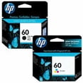 thumbnail image 1 of Combo de 2 Cartuchos de Tinta HP 60 Negra + 60 Tri-Color Para Impresora Deskjet CC640WL + CC643WL, 1 of 2