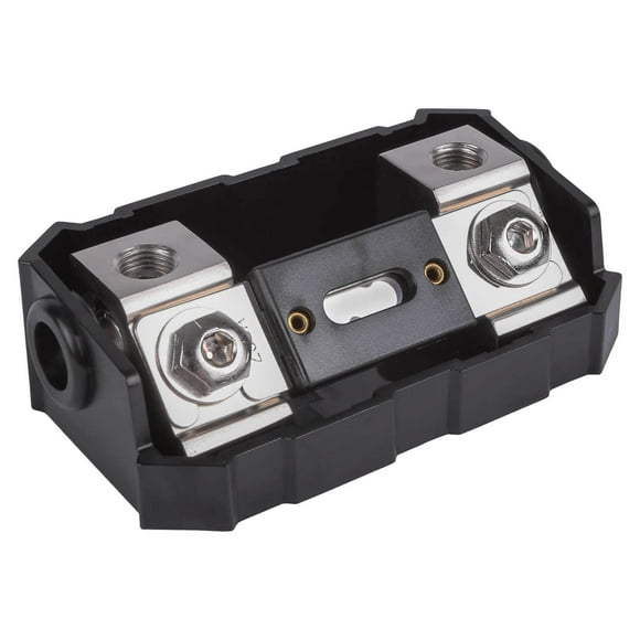 Skar Audio Support de Fusible Pro Series en Ligne 1/0 Ou 4 Gauge (SK-Fuse-BLK-PROANL))