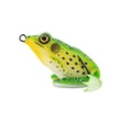 thumbnail image 3 of Lunkerhunt LF03 Lunker Frog Hollow Body Frog, 2 1/4" at Rest/4 1/2" Extend, 1/2 oz, Leopard, Floating - Fishing Lure, 3 of 10