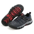 TOPIO Men's Hiking Shoes AntiSlip Hiker Climbing Outdoor Low Top Hiking Shoes