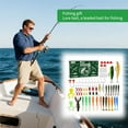 thumbnail image 4 of TIELUTT Fishing Kit Includes: for Saltwater Freshwater Trout Fishing Fishing Set D Ring Ice Line Alarm Ice Ice Saw Saltwater Hooks Assortment Bottom Rigs Saltwater, 4 of 4