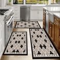 thumbnail image 6 of Farmhouse Kitchen Rugs Set 3 Piece, Boho Kitchen Mats for Floor, Non-Slip Kitchen Rug Waterproof Mats for Kitchen, Runner Rugs for Hallway Laundry Holiday Sink Decor, 6 of 12
