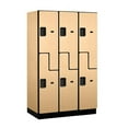 thumbnail image 2 of Salsbury Industries 27368BLU Extra Wide Designer Wood Locker - 3 Wide - Blue, 2 of 3